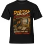 Unisex tričko JustATees – Digital Music Acquisition Unit – samostatné tričko