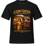 Unisex tričko JustATees – Concorde – Luxury at Mach 2 – samostatné tričko