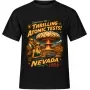 Unisex tričko JustATees – Atomic Tests Nevada – cocktail party – samostatné tričko