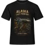 Unisex tričko JustATees – Alaska – Untouched Wilderness – samostatné tričko