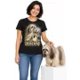 Dámské tričko Lhasa apso – ve svém živlu – člověk se psem