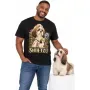 Pánské tričko Shih-tzu – ve svém živlu – člověk se psem