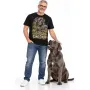 Pánské tričko Cane corso – ve svém živlu – člověk se psem