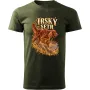 Pánské tričko Irský setr – lovecký motiv, military