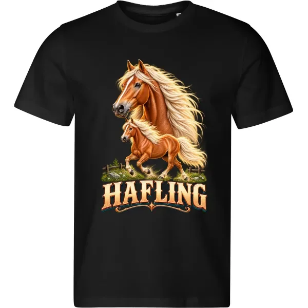 Pánské tričko Hafling – černé
