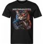 Pánské černé tričko MEOWMINATOR – kočičí kyborg
