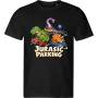 Pánské tričko Jurasic Parking – dinosauří parkoviště