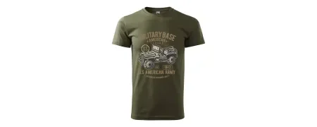 Trička s vojenskou technikou | Pánské potisky | CrazyShirts