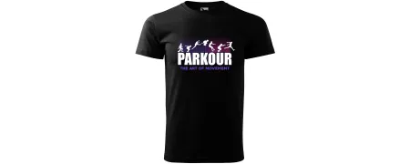 Pánská parkour trička | CrazyShirts