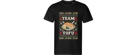 Pánská vánoční trička – Ugly sweater / pletené motivy