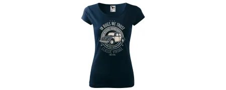 Dámská trička – Volkswagen a retro dodávky | CrazyShirts