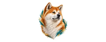 Pánská trička – Akita inu | CrazyShirts