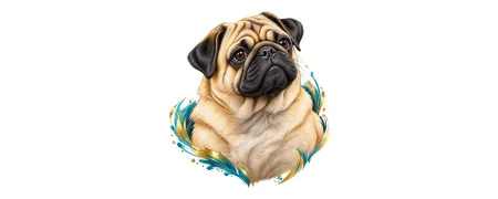 Pánská trička – Mops | CrazyShirts