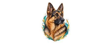 Pánská trička – Německý ovčák | CrazyShirts