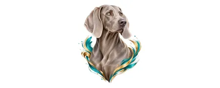 Pánská trička – Výmarský ohař | CrazyShirts