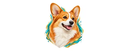 Pánská trička – Welsh corgi pembroke | CrazyShirts