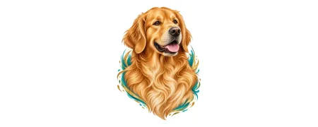 Pánská trička – Zlatý retrívr | CrazyShirts