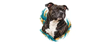 Trička Stafordšírský bulteriér – pánská | CrazyShirts.cz