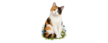 Pánská trička Tříbarevná kočka | CrazyShirts.cz
