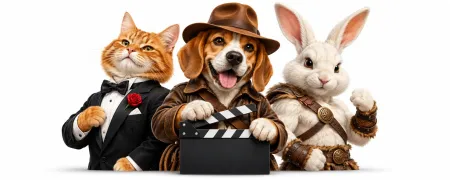 Zvířecí filmové parodie – dámská trička | CrazyShirts.cz