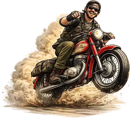 Motorkářská trička pro fanoušky motorek